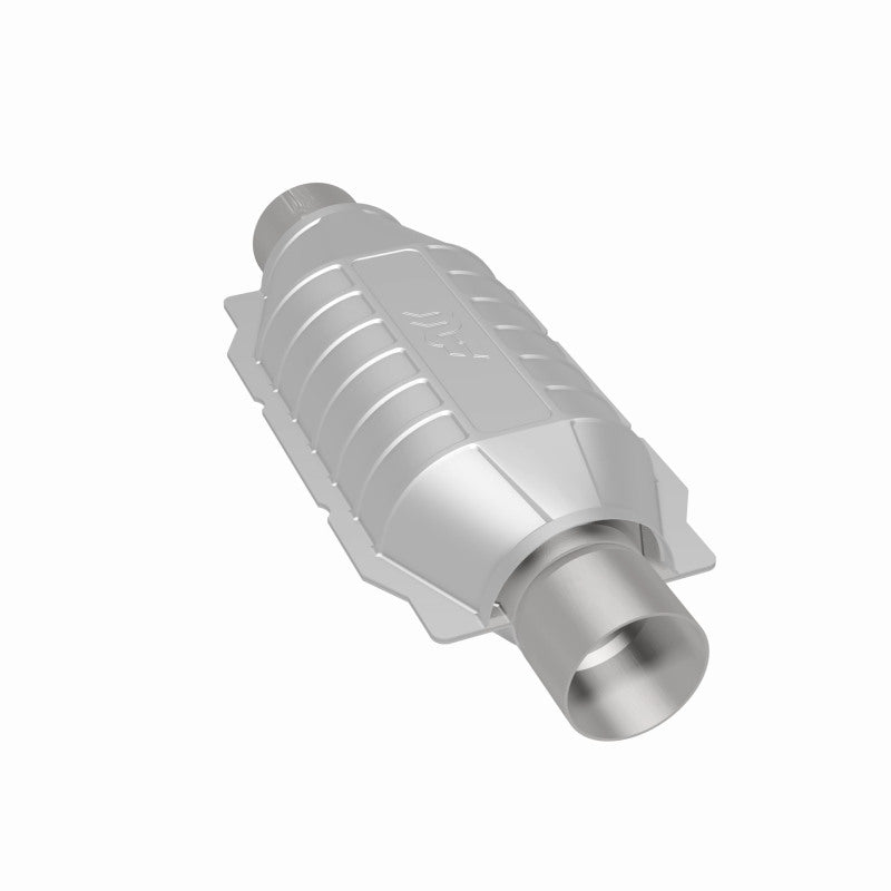 MagnaFlow Univ Cat Conv 2.25in Inlet/Outlet Ctr/Ctr Oval 12in Body L x 6.5in W x 16in Overall L Magnaflow Catalytic Converter Universal