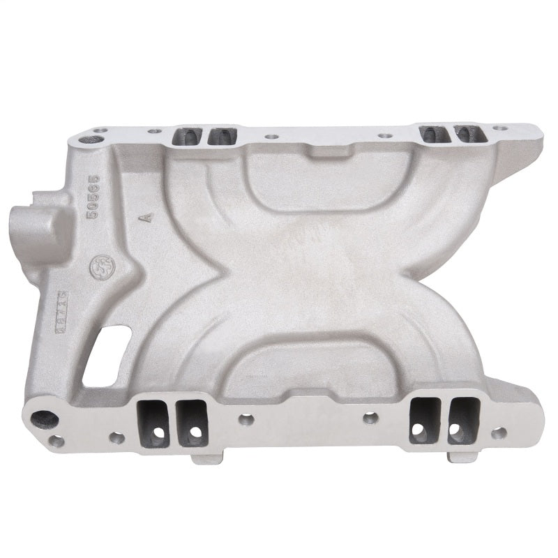 Edelbrock Manifold Torker II Pontiac 389/455 for STD Flange Tb Edelbrock Intake Manifolds