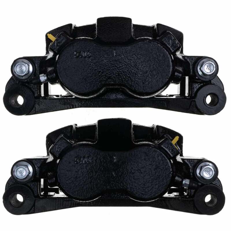 Power Stop 00-05 Ford Excursion Front Black Caliper - Pair w/Bracket PowerStop Brake Calipers - Perf