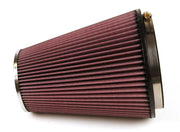 K&N Universal Chrome Filter 6 inch FLG / 7.5 inch Base / 4.5 inch Top / 9 inch Height K&N Engineering Air Filters - Universal Fit