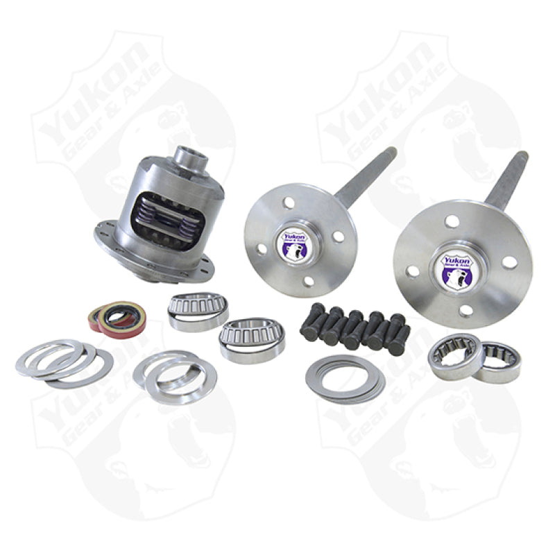 Yukon Gear 79-93 Mustang Axle Kit / 28 Spline / 4 Lug Axles w/ Duragrip Positraction Yukon Gear & Axle Axles