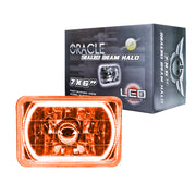 Oracle Pre-Installed Lights 7x6 IN. Sealed Beam - Amber Halo ORACLE Lighting Headlights