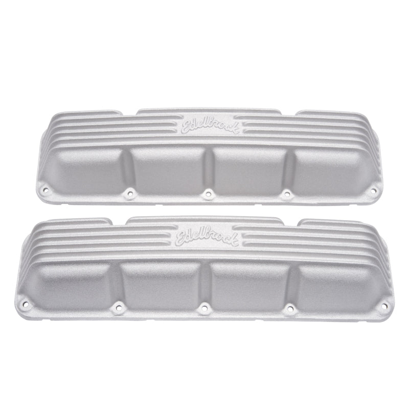 Edelbrock Valve Cover Classic Series AMC/Jeep 1967-91 290-401 CI V8 Satin Edelbrock Valve Covers