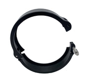 Granatelli 4.0in Dual Seal Clamshell Clamp - Aluminum Black Granatelli Motor Sports Clamps
