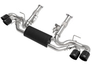 aFe MACH Force-Xp 2-1/2in 304SS Cat-Back 2020 Chevy Corvette (C8) 6.2L - Black Tip aFe Catback