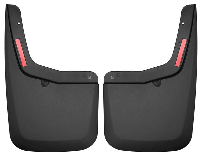 Husky Liners 2015 Ford F-150 w/ OE Fender Flares Mud Guards Black Rear Mud Guards Husky Liners Mud Flaps