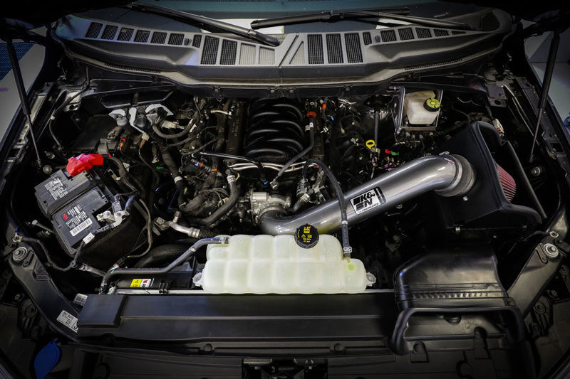 K&N 2021+ Ford F-150 V8-5.0L F/I High Flow Performance Intake Kit K&N Engineering Cold Air Intakes