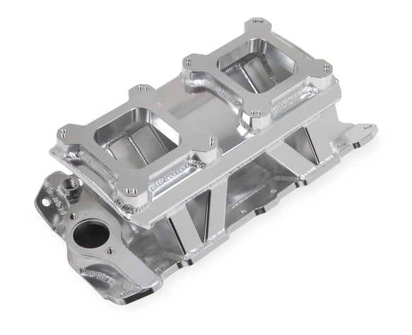 Sniper Sheet Metal Fabricated Intake Manifold Small Block Chevy 825071 HOLLEY EFI Autoparts