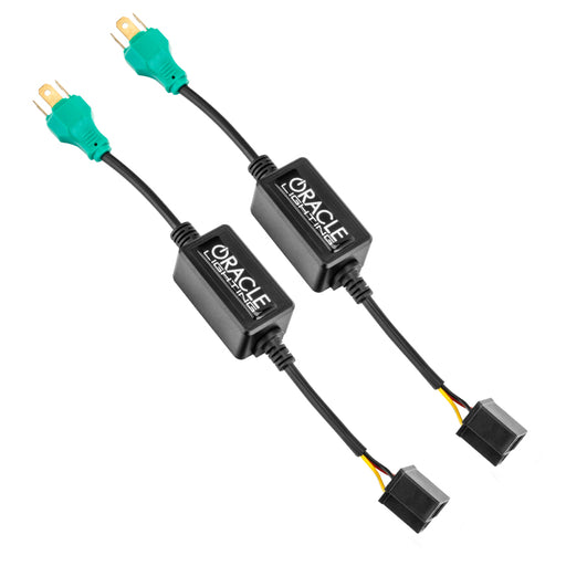 Oracle LED CANBUS Flicker-Free Adapters (Pair) - H4 ORACLE Lighting Light Accessories and Wiring