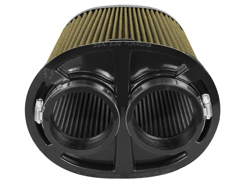aFe Momentum Intake Rep Air Filter w/PG7 Media-3in F (Dual) x (8.25x6.25)in B x (7.25x5)in T x 9in H aFe Air Filters - Drop In