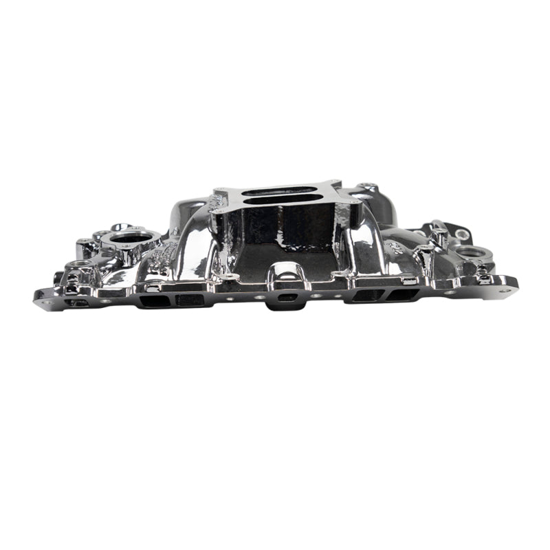 Edelbrock SBC Performer EPS Manifold - Chrome Plasma Coated Edelbrock Intake Manifolds
