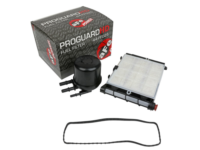 aFe ProGuard D2 Fuel Filter 17-21 Ford Diesel Trucks V8-6.7L (td) - 4 Pack AFE POWER Fuel Filters