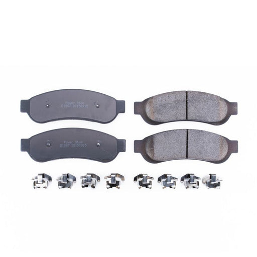 Power Stop 07-10 Ford F-250 Super Duty Rear Z17 Evolution Ceramic Brake Pads w/Hardware PowerStop Brake Pads - OE