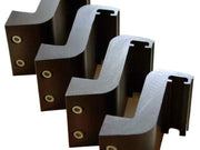 AMP Research 2002-2013 Dodge Ram PowerStep Extension Brackets (BRACKETS ONLY) - Black AMP Research Running Boards