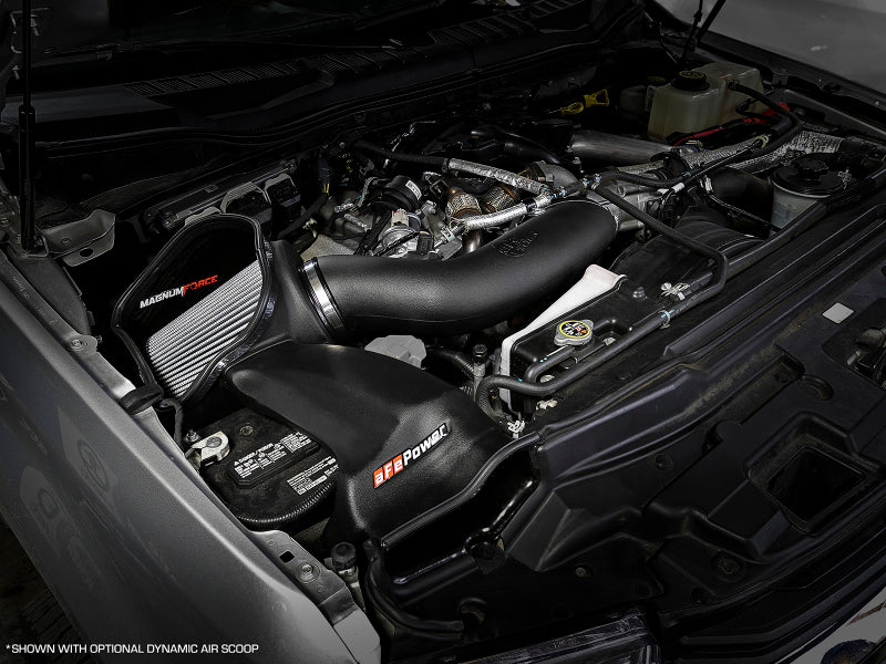 aFe Magnum FORCE Stage-2 Pro DRY S Cold Air Intake System 17-18 Ford Diesel Trucks V8-6.7L (td) aFe Cold Air Intakes