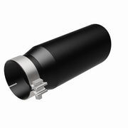 MagnaFlow Tip Stainless Black Coated Single Wall Round Single Outlet 5in Dia 4in Inlet 13in L Magnaflow Catalytic Converter Universal