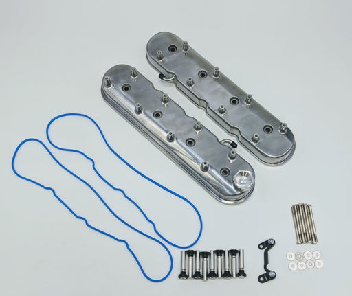 Granatelli 96-22 GM LS Tall Valve Cover w/Integral Angled Coil Mounts - Polished (Pair) Granatelli Motor Sports Valve Covers