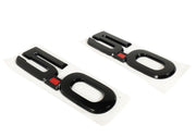 Ford Racing 15-17 Ford Mustang 5.0L Fender Emblem Black Ford Racing Other Body Components