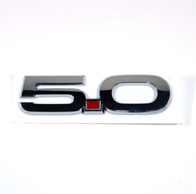 Ford Racing 15-17 Ford Mustang 5.0L Fender Emblem Chrome Ford Racing Other Body Components