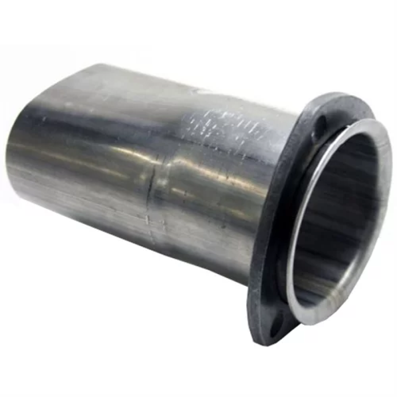 Granatelli 3.0in Round to 3.0in Oval Exhaust Adapter w/Floating 3 Bolt Header Flange Granatelli Motor Sports Exhaust Adapters