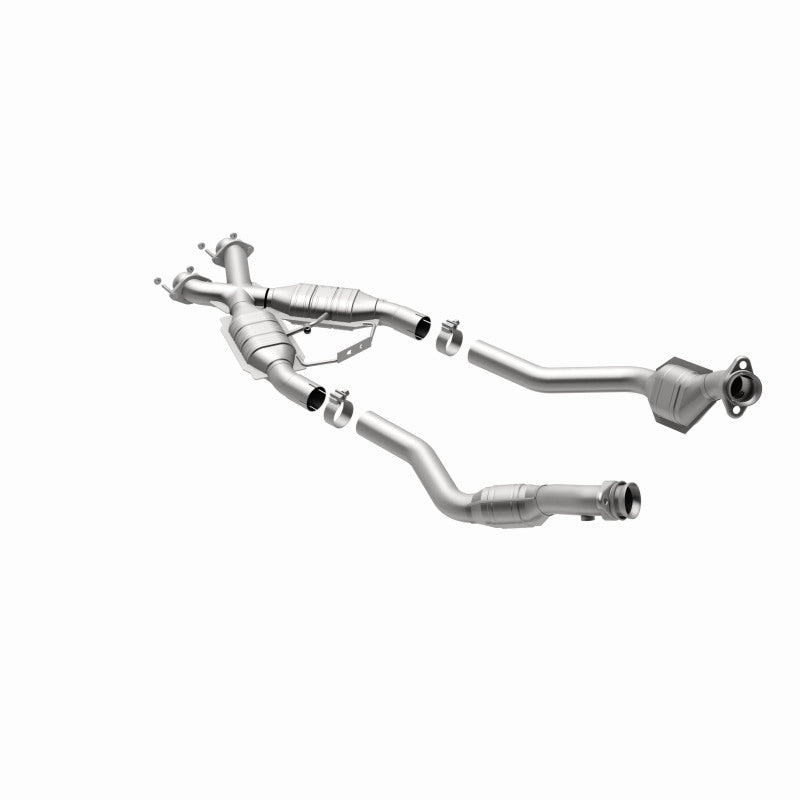 MagnaFlow Direct Fit Catalytic Converter Mustang X-Pipe 94-95 Street Magnaflow Catalytic Converter Direct Fit