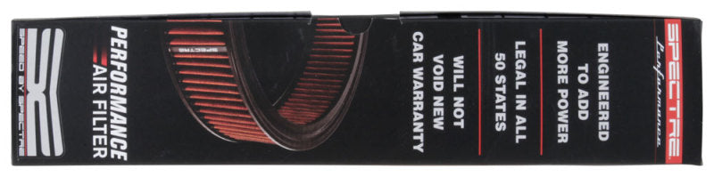 Spectre 1985 Cadillac Seville 5.7L V8 DSL Air Filter 14in. X 3in. - Red Spectre Air Filters - Direct Fit
