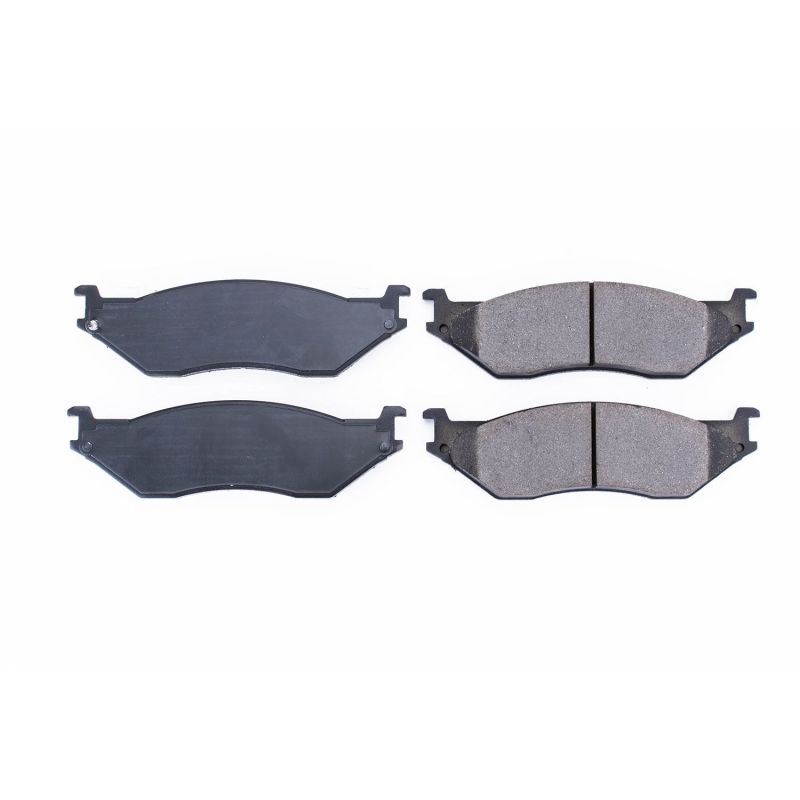 Power Stop 2002 Ford E-550 Econoline Super Duty Front or Rear Z16 Evolution Ceramic Brake Pads PowerStop Brake Pads - OE