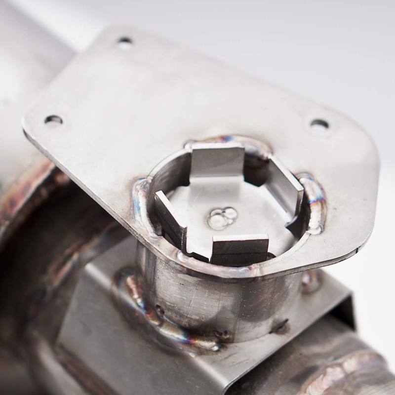 Stainless Works 2016+ Chevy Camaro SS 3in Redline Perf Connect Axle Back w/Valve & 4in Quad Tips Stainless Works Axle Back