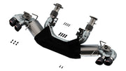 Borla 2020 Chevrolet Corvette C8 6.2L ATAK 3in Exhaust System Dual Round Angle Cut Carbon Fiber Tips Borla Catback