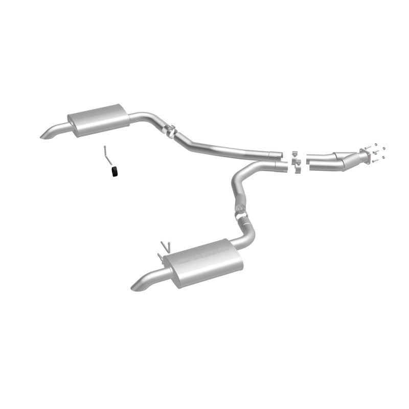 MagnaFlow 75-79 Chevy Corvette V8 5.7L Dual Split Rear Exit Stainless Cat-Back Perf Exhaust Magnaflow Catback