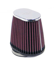 K&N Universal Clamp-On Air Filter 2-1/8in Flange 4in x 3in Base 3in x 2in Top 4in Length K&N Engineering Air Filters - Universal Fit