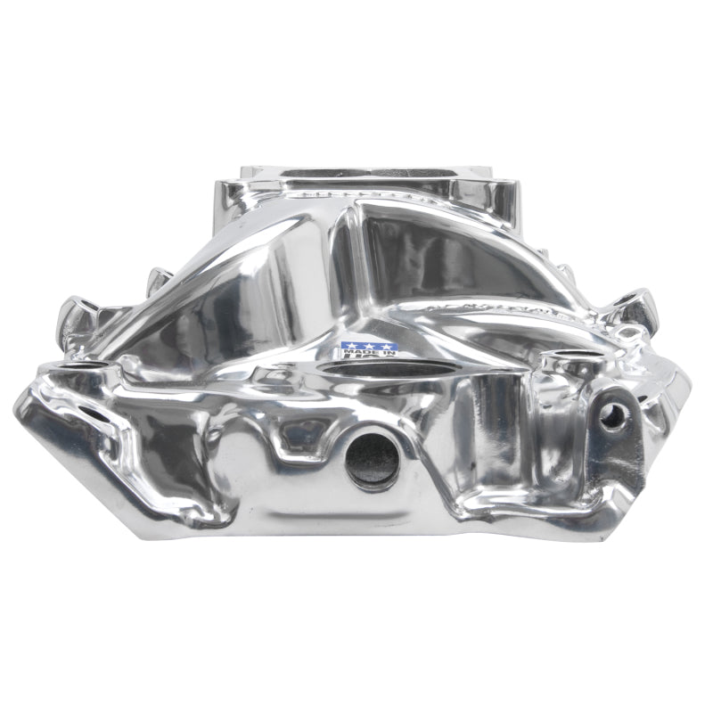 Edelbrock Polished B/B Chevy O-Port RPM Air-Gap Manifold Edelbrock Intake Manifolds