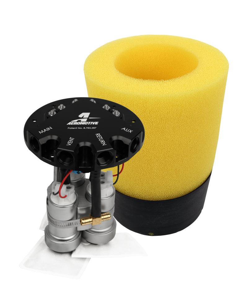 Aeromotive Fuel Pump - Phantom Trifekta Universal In-Tank - 450lph - 6-10in Depth Aeromotive Fuel Pumps