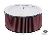 K&N Universal Custom Air Filter - Round 7.3125in Flange / 11in OD / 7in Height K&N Engineering Air Filters - Direct Fit