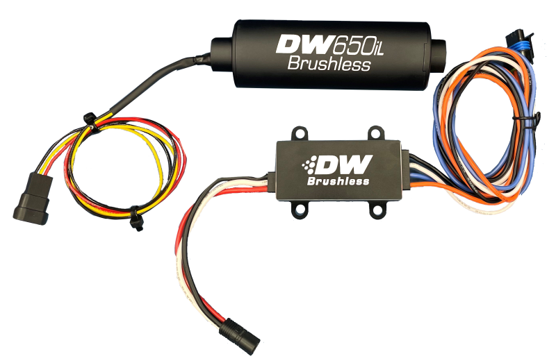 DeatschWerks DW650iL Series 650LPH In-Line External Fuel Pump w/ PWM Controller DeatschWerks Fuel Pumps