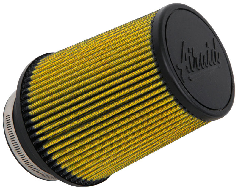 Airaid Universal Air Filter - Cone 4in Flange x 6in Base x 4-5/8in Top x 7in Height - Synthaflow Airaid Air Filters - Universal Fit