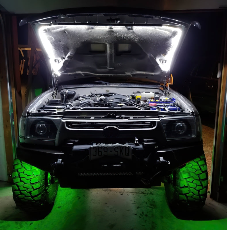 Oracle Bluetooth + RF Underbody Rock Light Kit - 4 PCS - ColorSHIFT ORACLE Lighting Light Bars & Cubes