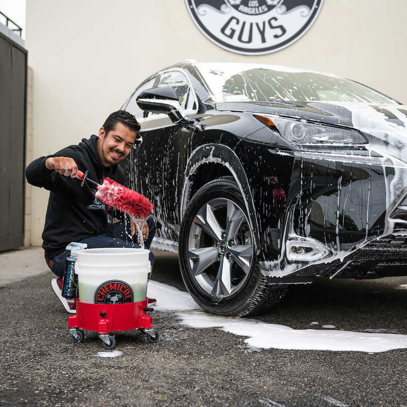 Chemical Guys Creeper Professional Bucket Dolly - Red (P1) Chemical Guys Wash Buckets