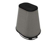 aFe Magnum FLOW Universal Pro DRY S Air Filter (7.5x5.5)in F (9.25x7.25)in B x (6x4)in T x 9in H aFe Air Filters - Universal Fit