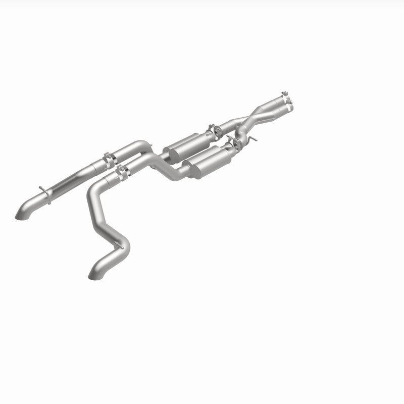 MagnaFlow Cat-Back 2021 Jeep Wrangler 6.4L Rock Crawler Series Dual Exit Stainless Exhaust