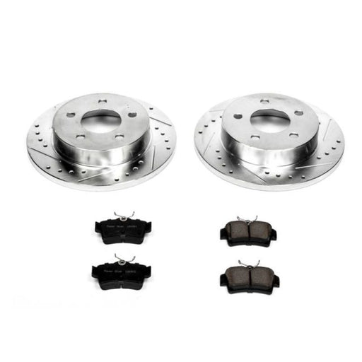 Power Stop 94-04 Ford Mustang Rear Z23 Evolution Sport Brake Kit PowerStop Brake Kits - Performance D&S