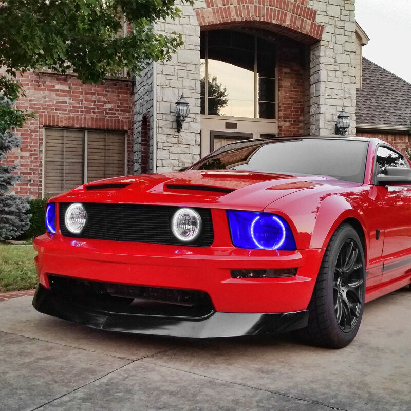 Oracle Ford Mustang 05-09 Halo Kit - ColorSHIFT w/ BC1 Controller ORACLE Lighting Headlights