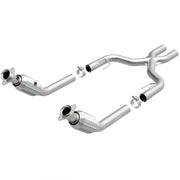 MagnaFlow Direct Fit Catalytic Converter Tru-X Assy 05 Mustang GT Magnaflow Catalytic Converter Direct Fit