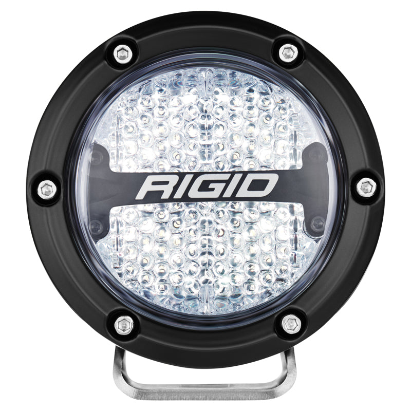 Rigid Industries 360-Series 4in LED Off-Road Diffused Beam - RGBW Backlight (Pair) Rigid Industries Light Bars & Cubes