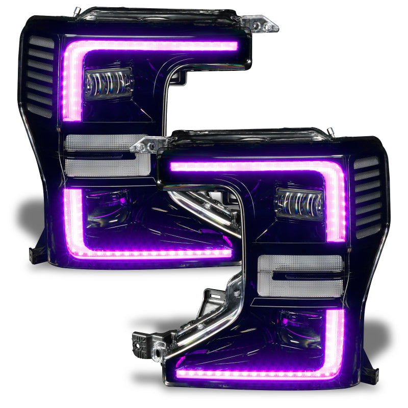 Oracle 2022 Ford F250/350 Super Duty Dynamic ColorSHIFT Headlight DRL Kit w/Switchback ORACLE Lighting Headlights