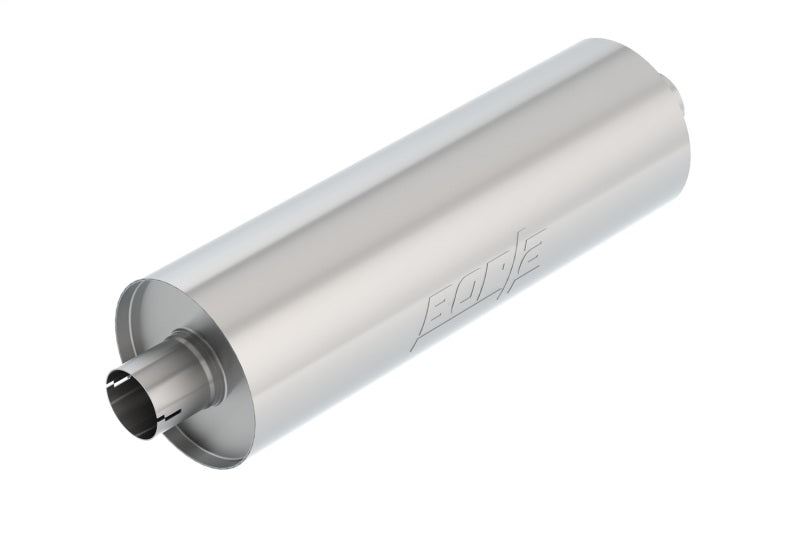 Borla 2.75in In/Out 7.75in Diameter x 24in L Universal Muffler - Heavy Duty Truck Applications Borla Muffler