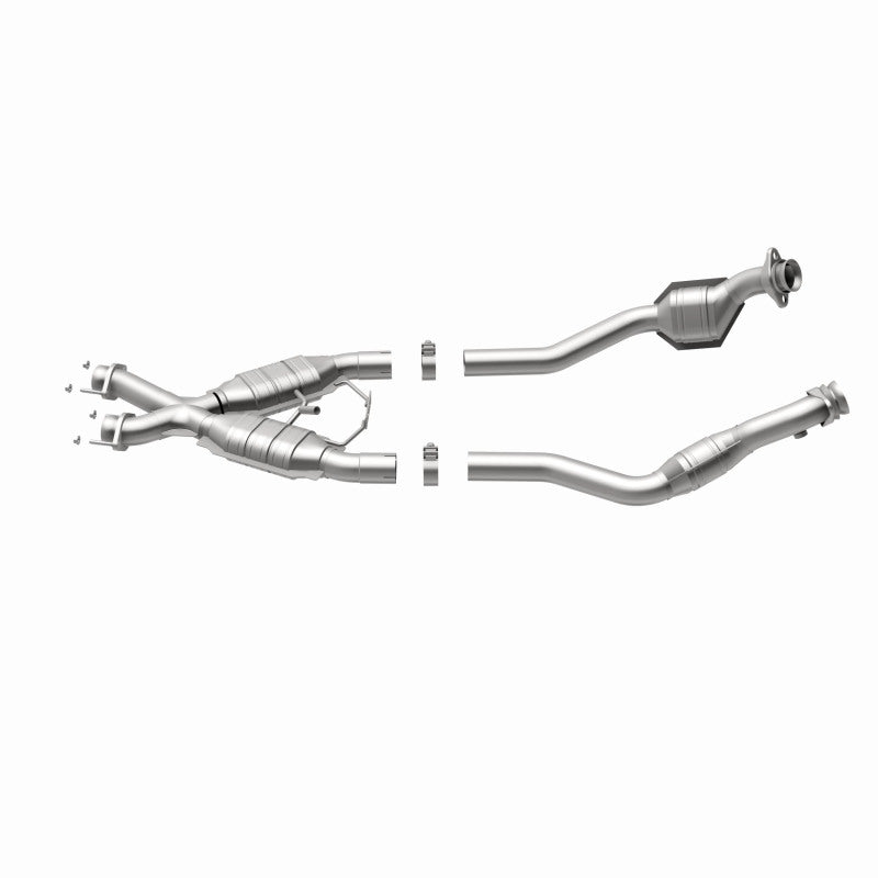 MagnaFlow Direct Fit Catalytic Converter Mustang X-Pipe 94-95 Street Magnaflow Catalytic Converter Direct Fit
