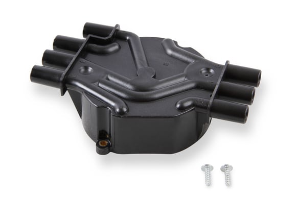 ACCEL Distributor Cap - Chevy / GMC Vortec - V6 - Socket Style - Crab - Black 120142 ACCEL Autoparts