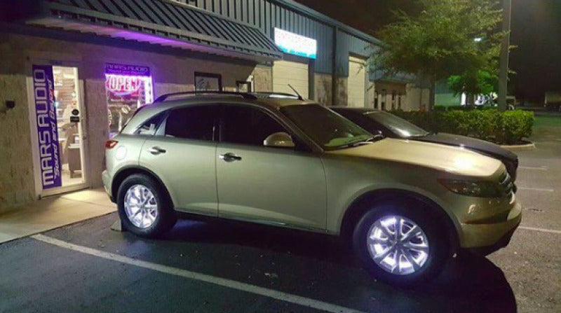 Oracle LED Illuminated Wheel Rings - White ORACLE Lighting Light Strip LED