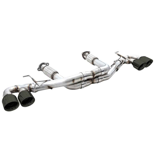 AWE Tuning 2020 Chevrolet Corvette (C8) Track Edition Exhaust - Quad Diamond Black Tips 3020-43086 - DSP PERFORMANCE MOTORSPORTS